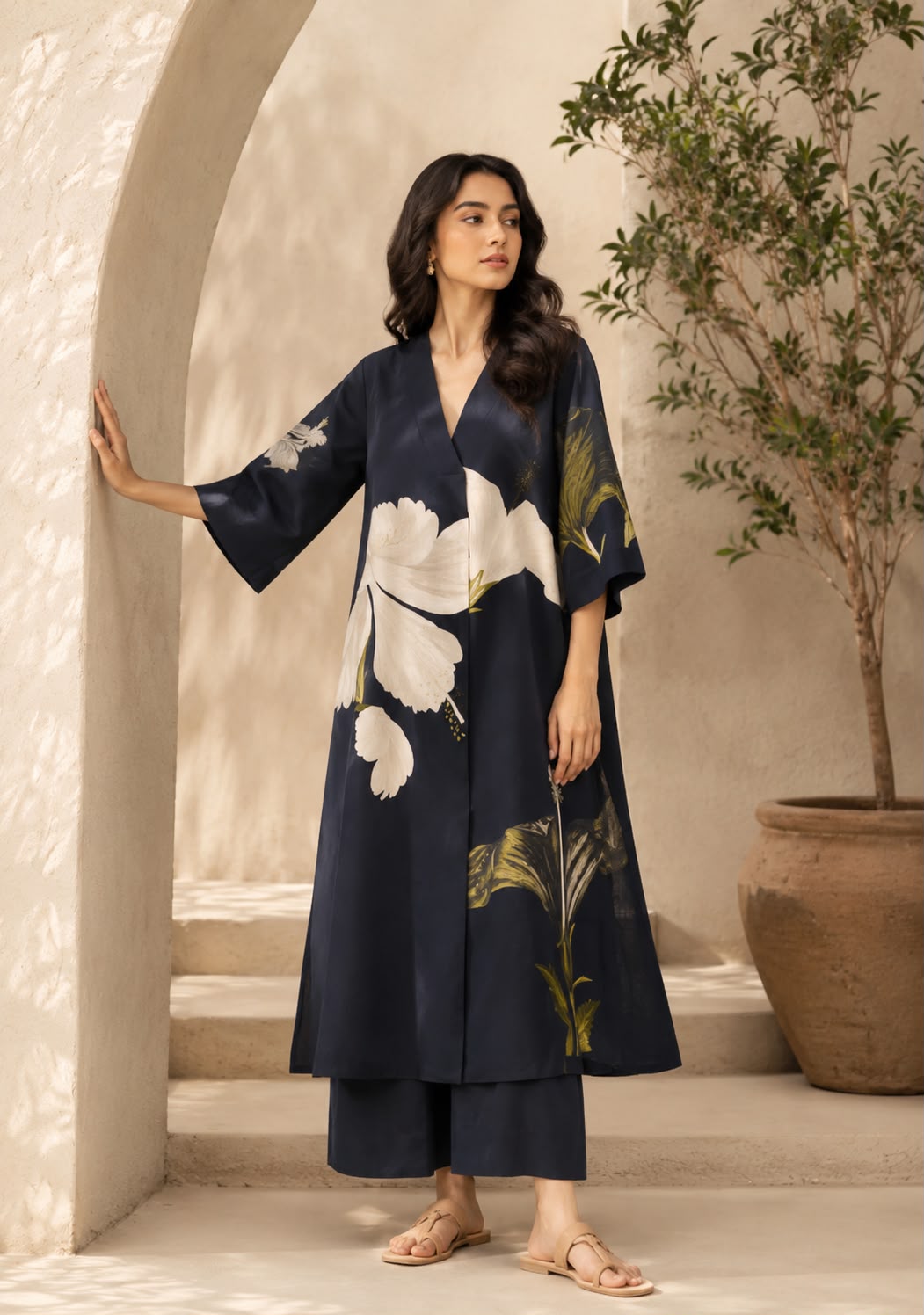 Midnight Bloom Co-Ord Set